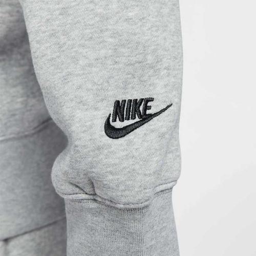 

Nike casual simple crewneck long-sleeve sweatshirt for men in light gray XL серый