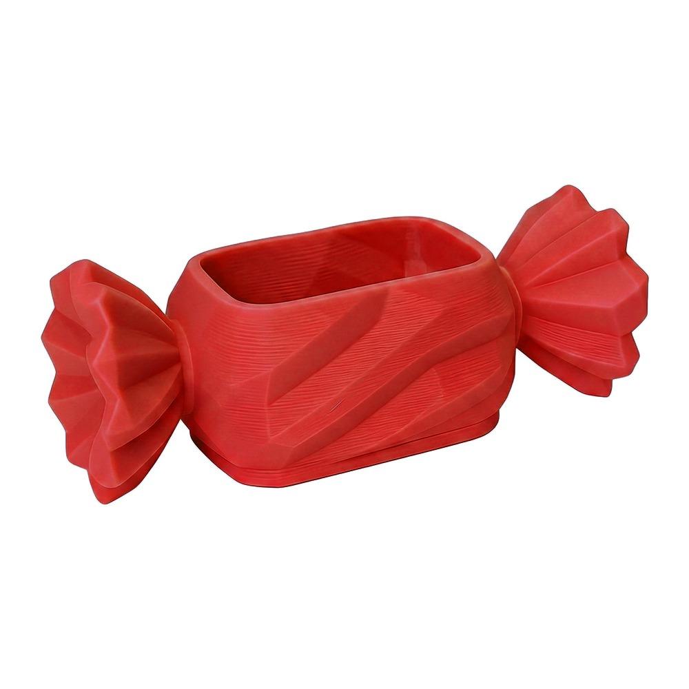 

3D Printed Candy-Shaped Storage Box Creative Desktop Organizer Funny Pencil Box Gift красный