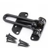 Black Silver Gold Zinc Alloy Door Lock Heavy-duty Safety Lock Latch, Suitable for Hotel Apartment Home Hardware