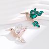 Mode Luxus Glitzer Strass Kristall Vogel Brosche Für Frauen Mantel Schmuck Zubehör Geschenke