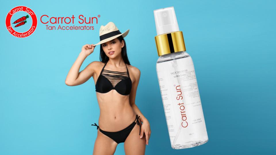 Carrot Sun Face Tan Water Ultra Dark 100ml