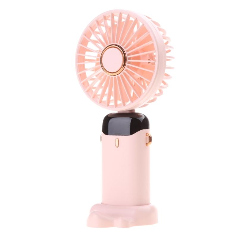 2024 New Usb Hand-held Fan Mini Portable Student Small Fans LED Digital Display