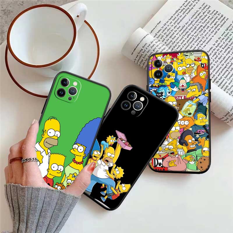 RE53 S-Simpsons New High-End Shell Phone Case for Xiaomi Poco F8 M4 M5 M6 M7 X3 X6 X7 Pro GT NFC Ultra