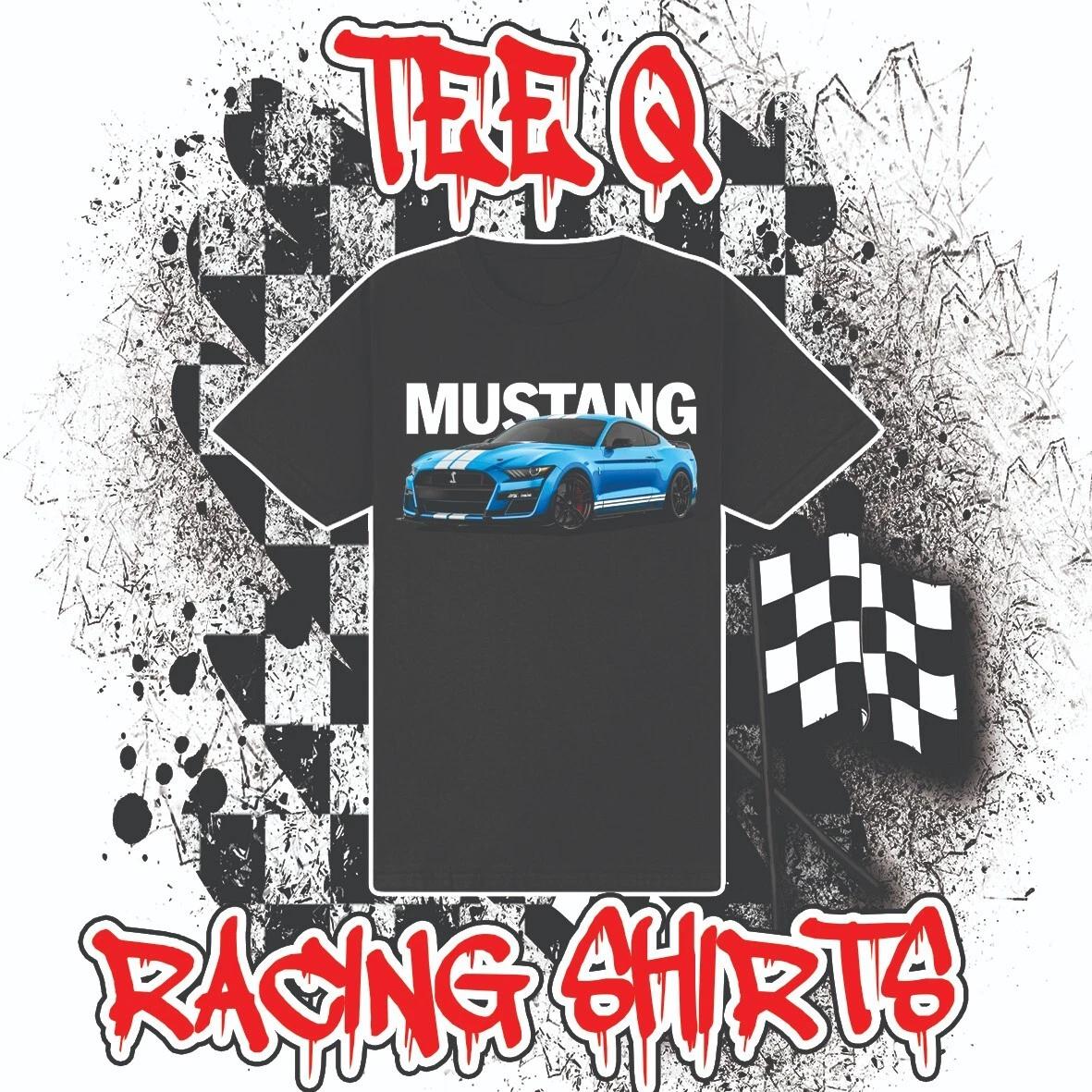 Men s and Women s T-shirts Ford Mustang GT500 ~ Premium Black Gildan Cotton Tee XL