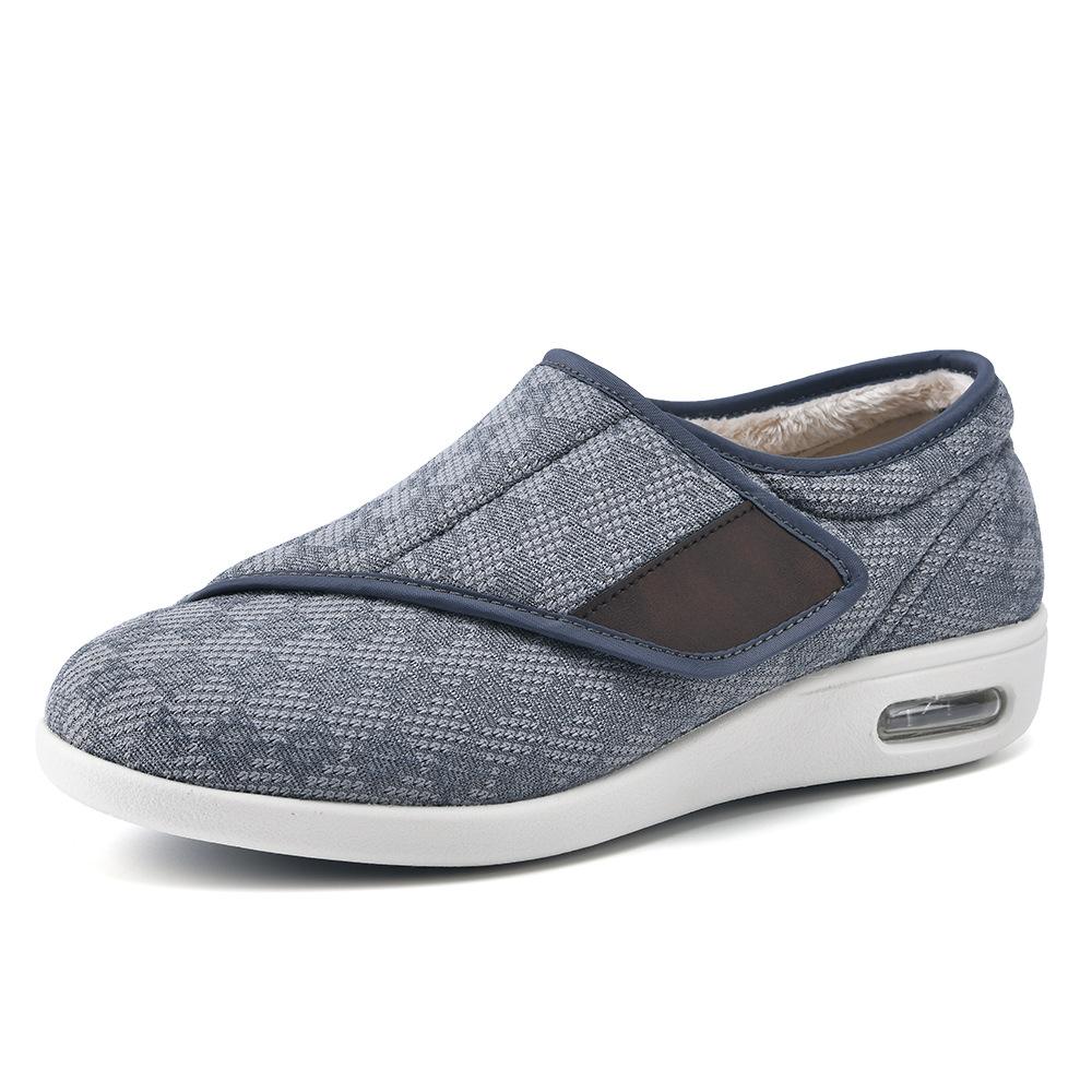 

Обувь для ходьбы с широким носком при артрите стопы Обувь при опухших ногах Диабетическая ортопедическая обувь без застежек для мужчин и женщин 53