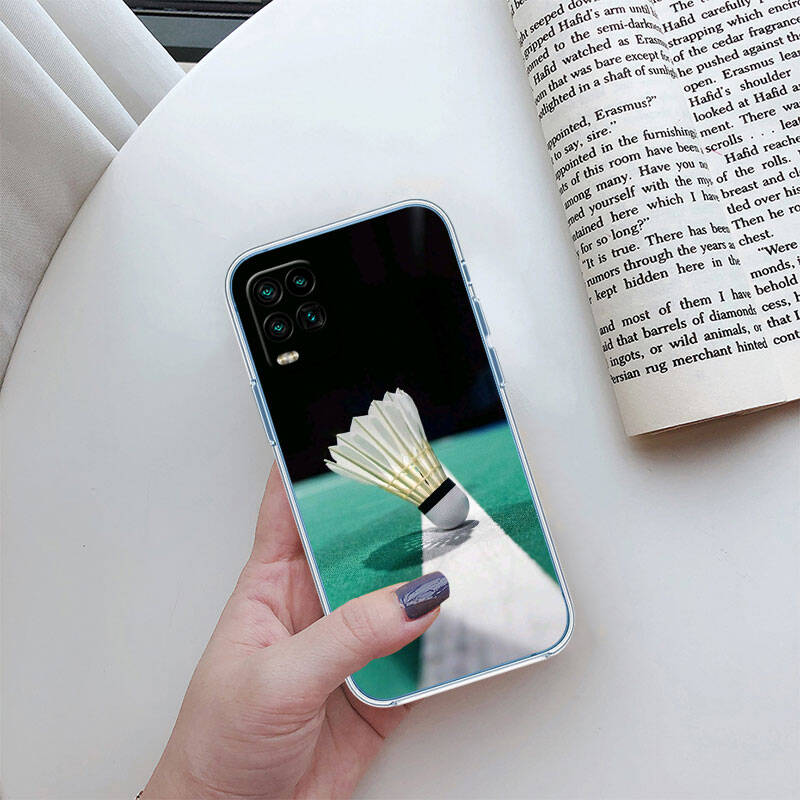 MH18 Badminton Sports Phone Case for Motorola Edge 20 30 S30 40 50 Fusion Lite Plus Pro Neo Ultra One Power Action Macro Hyper Vision Zoom