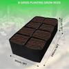 4/8 Grids Extra Large Fabric Grow Bag Garden Planter Planting Bed Vegetables Flowers Herbs