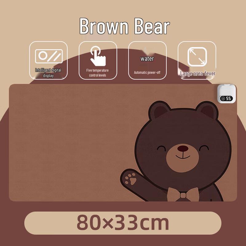 Winter Heated Desk Pad Mouse Mat