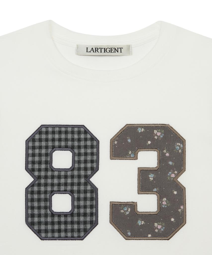 LARTIGENT L20 83 Patch Long Sleeve(Ivory)