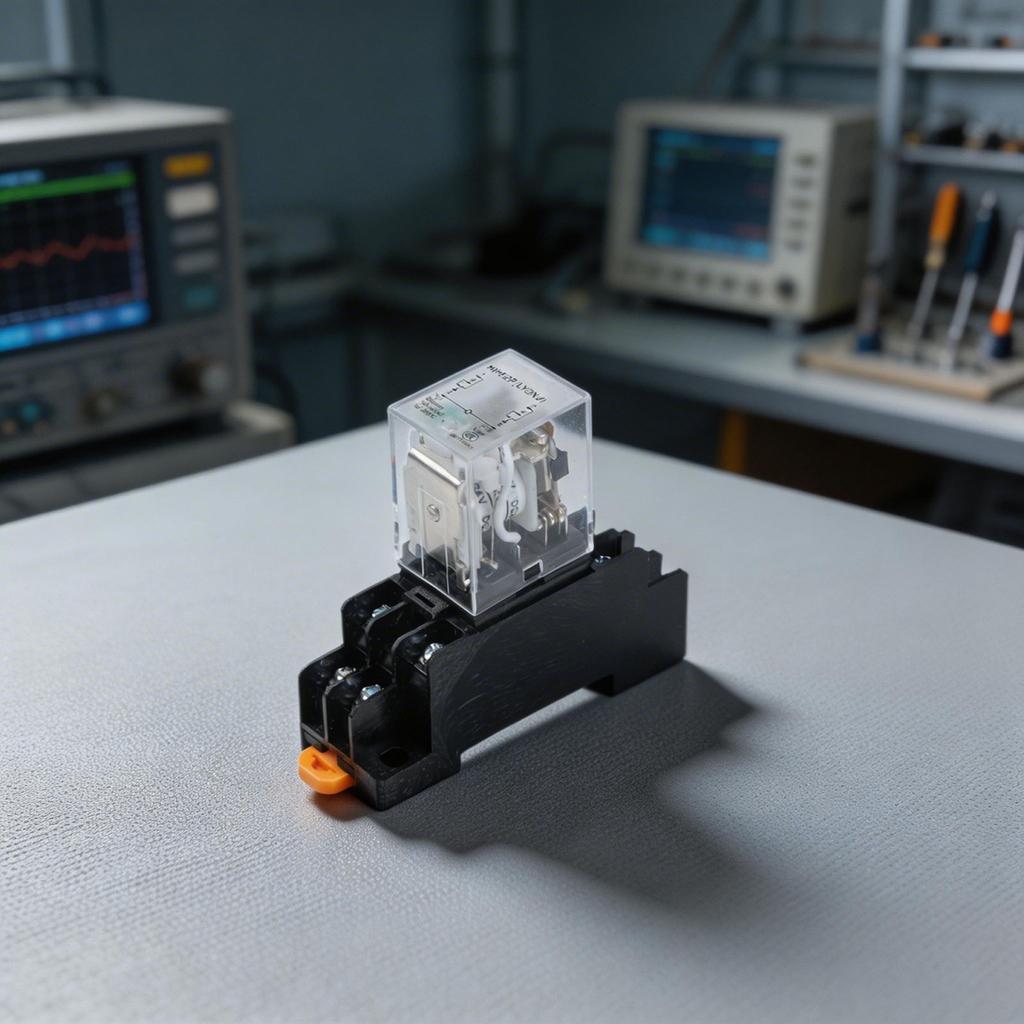 35mm DIN Rail Mount DIN Rail Relay DPDT Power Relay