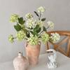 77cm Silk Hydrangea Flowers Real Touch Fake Plants Artificial Hydrangea Flowers  Party Decor