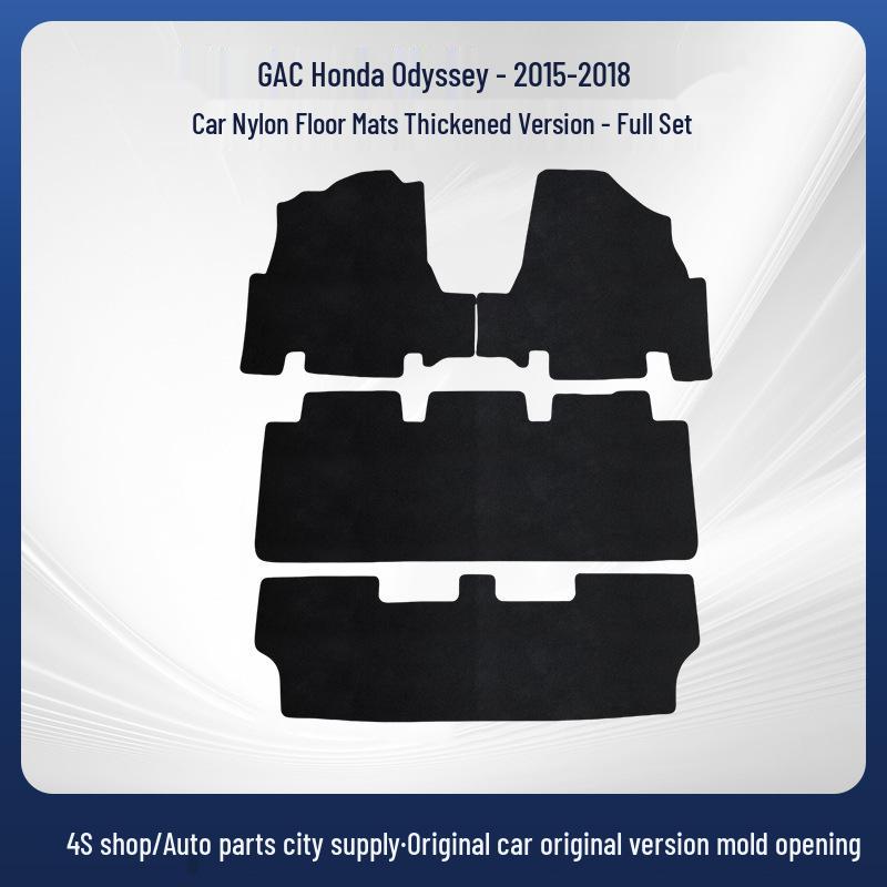 Odyssey 2015-2018 Dreireihiges Auto-Boden- und Kofferraummatten-Set