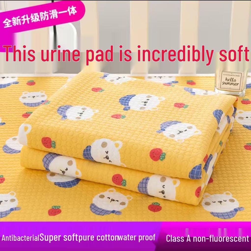 Double-Sided Non-Slip Cotton Baby & Menstrual Waterproof Leak-Proof Pad