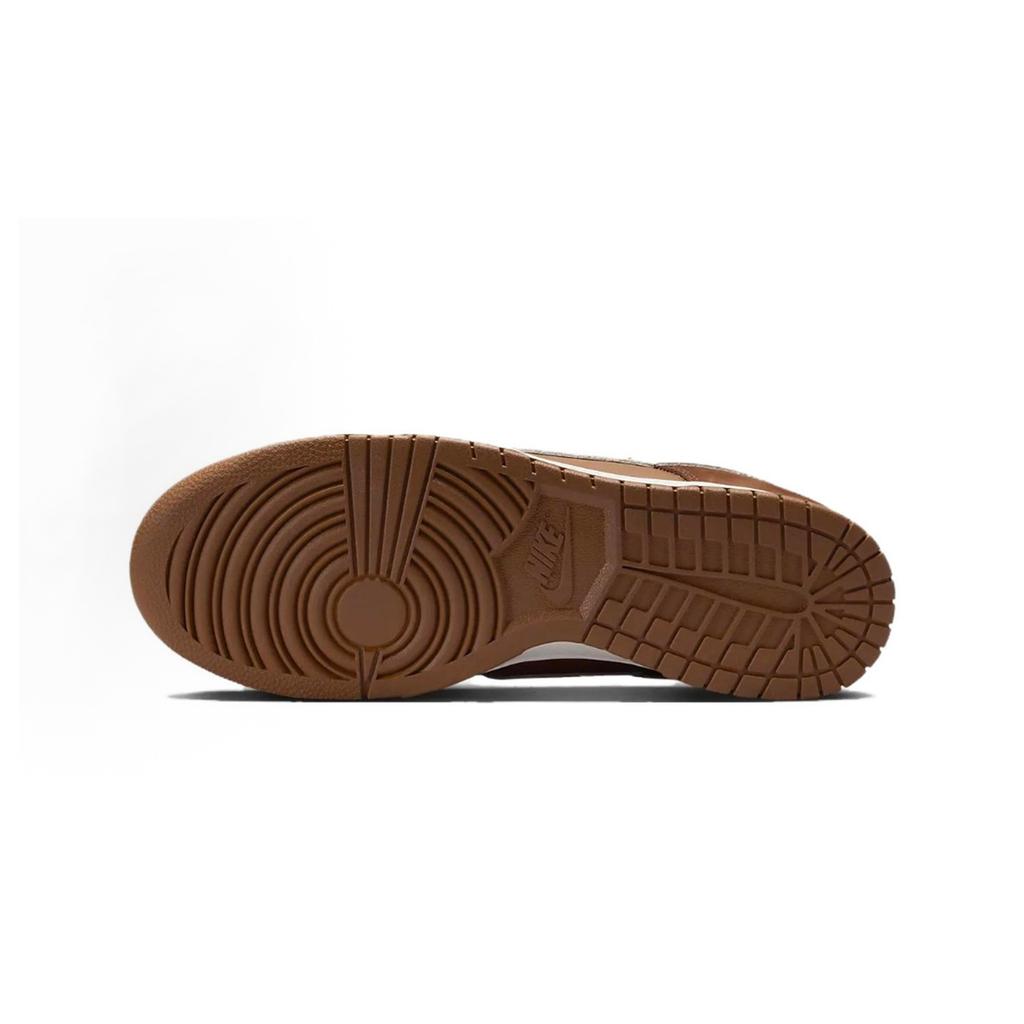 Nike Dunk Abrasion Resistant Low Top Skateboard Shoes Unisex Brown HV1794-211(Team435-)