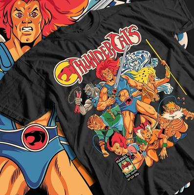 Thundercats Anime Unisex Tee, Vintage Retro Cartoon Shirt, 80s Animation Fan