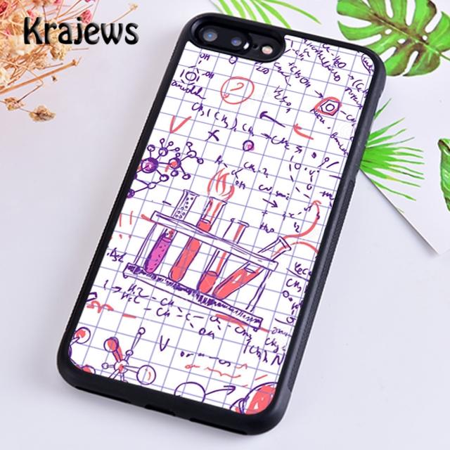 Chemistry Mathematics Phone Case Cover For iPhone 17 Air 16 15 14 plus 12 13 pro max coque Shell Fundas