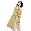 Khaki clothes women's spring and autumn new fashion temperament fresh and sweet coat coat tide