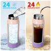 JINLING Water Vacuum Keeps Drinks Hot or Stainless Steel 316 Wide Straw Unisex 1.5L Bottle, 1L/1.8L Capacity, Insulated, Cold, Mouth, Portable,