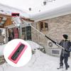 Roof Snow Rake Foam Broom Scraper Ice Removal Tool with Wide Head Winter Driveway