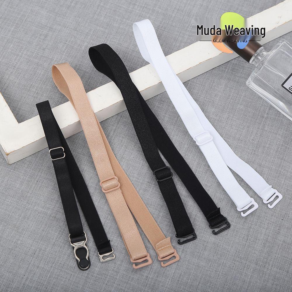 Adjustable Shiny Elastic Garter Belt with Sock Buckle and Lingerie Shoulder Strap Accessories