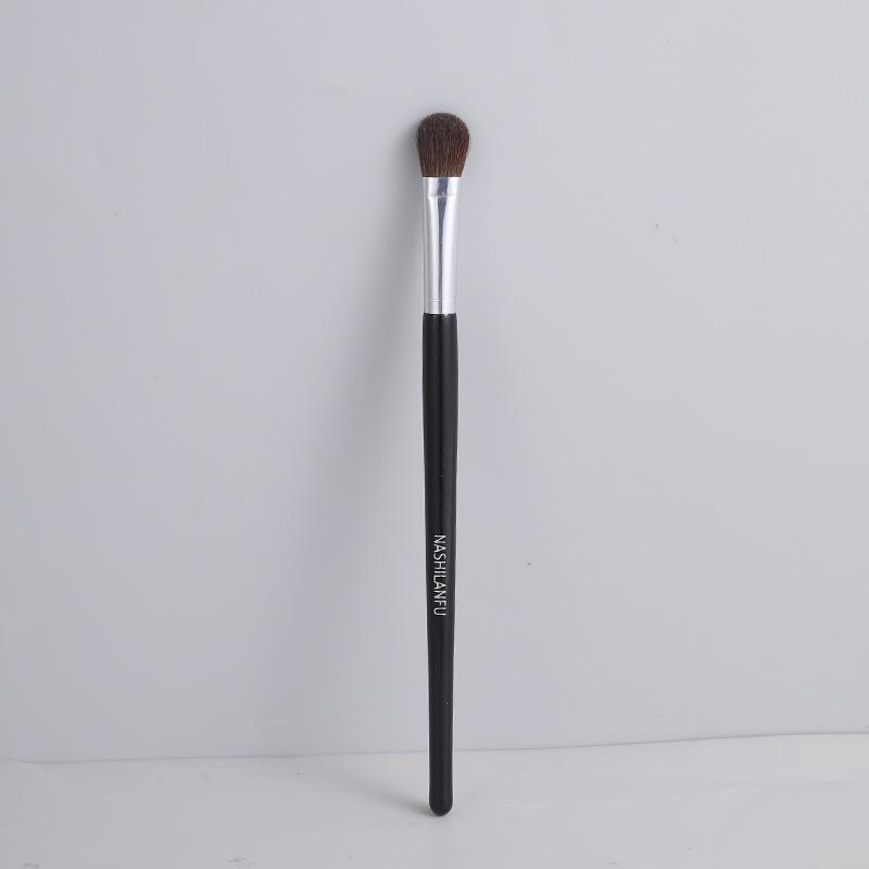 Silk Family Makeup Brush Set: Contour, Loose Powder, Blush, Blending, Eyebrow, Eye & Nose Shadow Brushes.