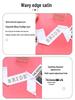 European & American Bridal Pearl Lace Satin Wavy Edge Etiquette Ribbon