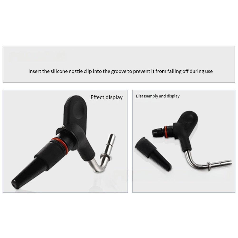 Coffee Making 3.7*1*1cm Coffee Machine Easy Install Silicone Nozzle Accessory Compatible Design Easy Installation