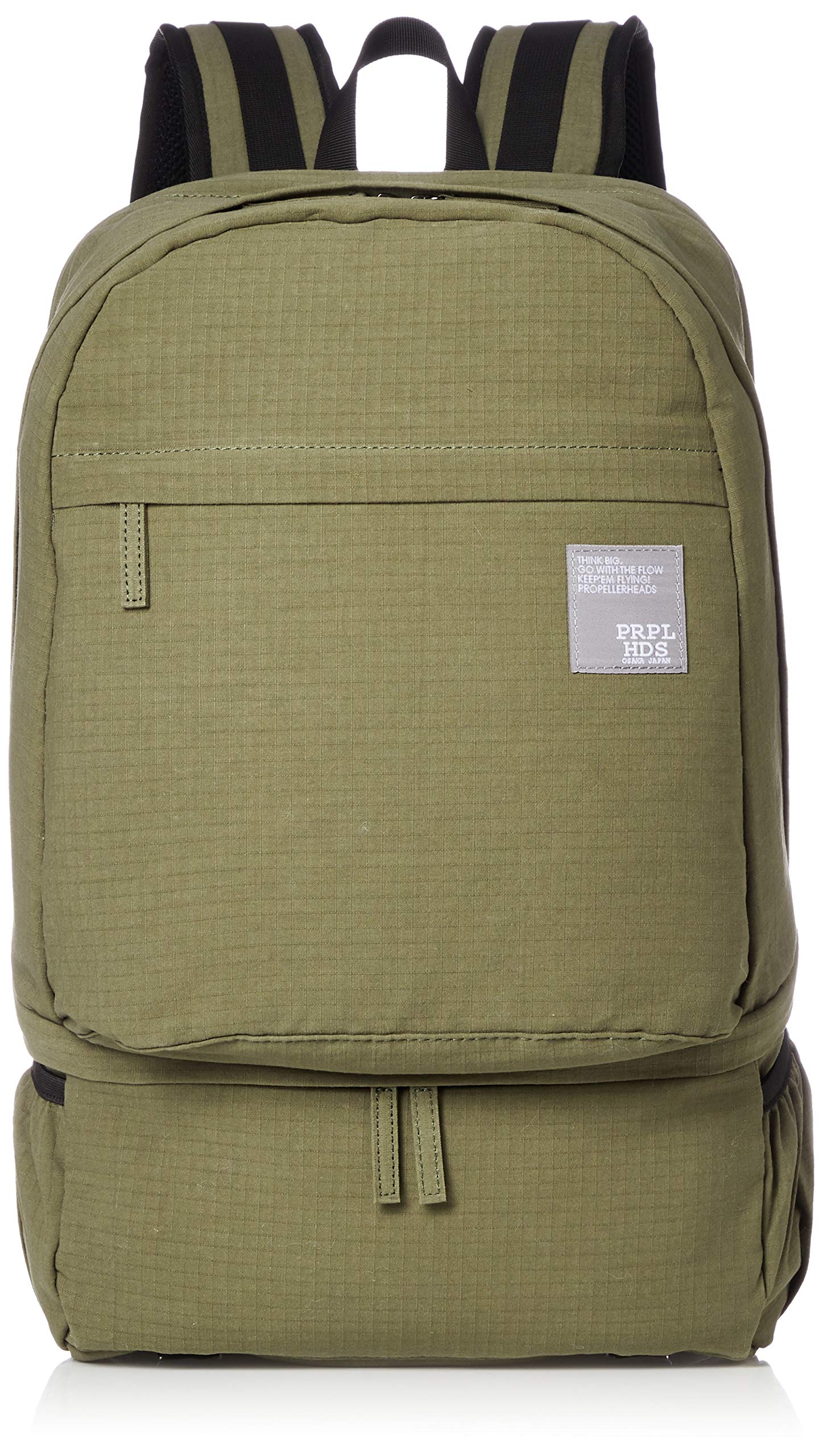 Propeller Heads Rip Cotton 3-Layer Backpack 12-1722 -KH Khaki