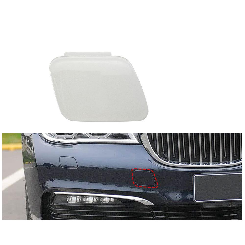 For BMW 7 Series Front Trailer Cover G12 Front Bumper Towing Hook Hole Cover 51117412466 2016-2018