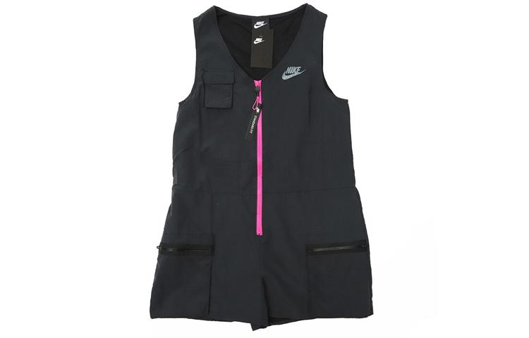 Nike Jumpsuits Women s Black V Neck Thin CJ2292-010 S