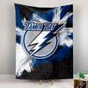 Tampa Bay Team Logo Tapestry Wall Hanging, Florida Sports Emblem Art, Sports Wall Decor for Bedroom Living Room Man Cave