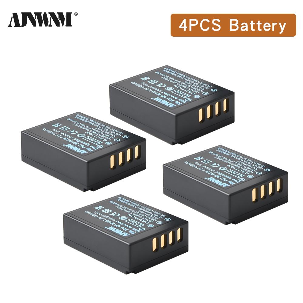 AJNWNM 1300mAh NP-W126 NP W126 NPW126 Batteries+LCD Dual Charger for Fujifilm Fuji X-Pro1 XPro1 X-T1 XT20 XS10 XT100 XT200 XA5 Digital Camera Battery