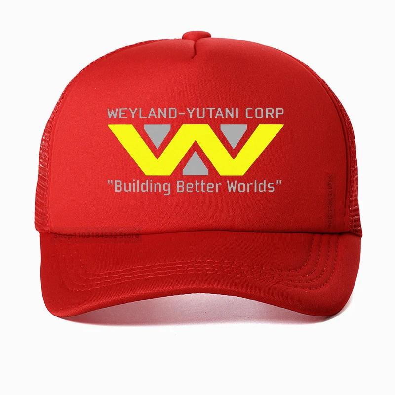 Alien Weyland Yutani CORP Nostromo Crew Baseball Cap Summer Unisex Breathable Cap USCSS Hip Hop Baseball hat Casquette Gorras Adjustable