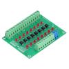 Optical Isolation Module 24V to 5V 8 Channel Optocoupler PLC Signal Converter Board