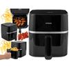 AIR Fryer Fat-free, Ideal for 1-2 People, Basket Capacity 3 Liters, 1000W