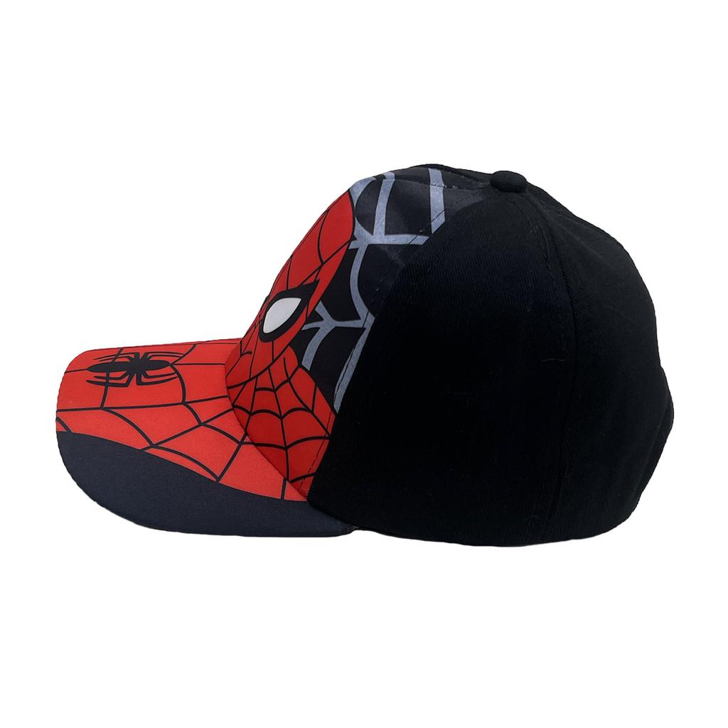 New Spider Cartoon Peripheral Printing Children's Baseball Cap Wide Brim Spring and Summer Cartoon Sun Hat