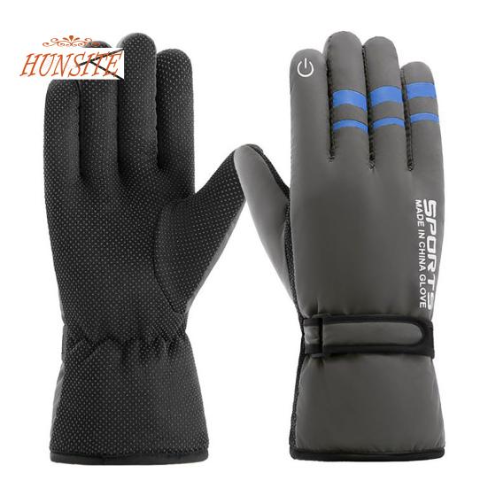 1 Paar Damen Herren Winter wasserdichte Fahrradhandschuhe, Outdoor-Sport,  Laufen, Motorrad, Ski, Touchscreen, rutschfest, warm, Vollfinger-Handschuhe  gnstig kaufen  Preis, kostenloser Versand, echte Bewertungen mit Fotos   Joom