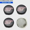 54MM Car Wheel Center Hub Cover Caps Accessories For For-d ST Fusion Escape Explorer Edge Mondeo Focus Ecosport Fiesta Kuga ST S-helby M-ustang Taurus
