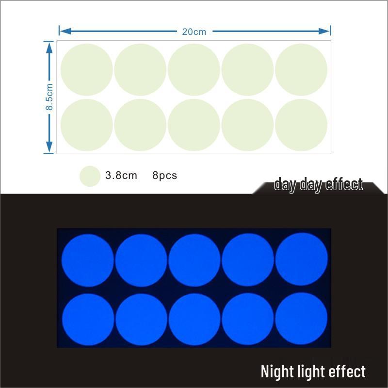 Colorful Luminous Star Wall Stickers for Kids' Rooms