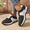 Fashion Women Shoes New Mix Color Lace Up Sport Sneaker Women Plus Size Thick Bottom Vulcanized Shoes Woman Non Slip Casual Running Shoe