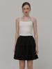 ETMON Logo Strap Sleeveless Top White