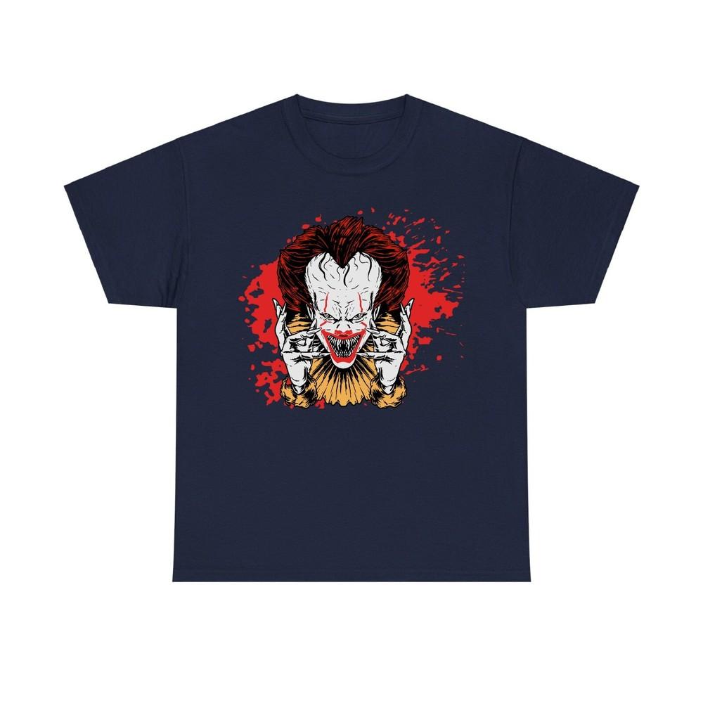 Pennywise Halloween T Shirt Scary Clown T Shirt Spooky Unisex Adults And Kids