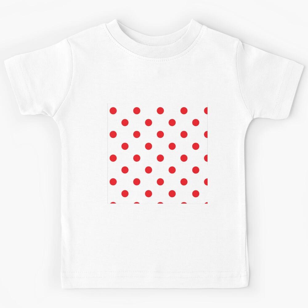 Red polkadots Kids T-Shirt 100