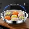 Stainless Steels Steamers Basket with Handle Food Strainer Basket Steaming Tray Steaming Grid Vegetable Steamers Rack