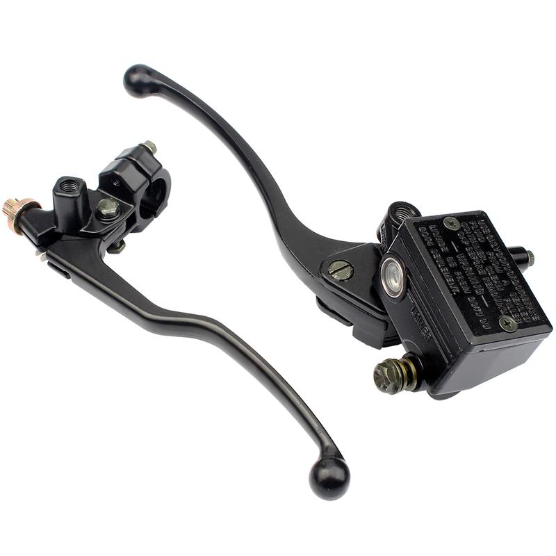FOR CBT HONDA TRX 200/2 50/300/400/450/700 Front Brake Caliper Left Clutch Lever Pair 7/8" Handlebar Master Cylinder Hydraulic