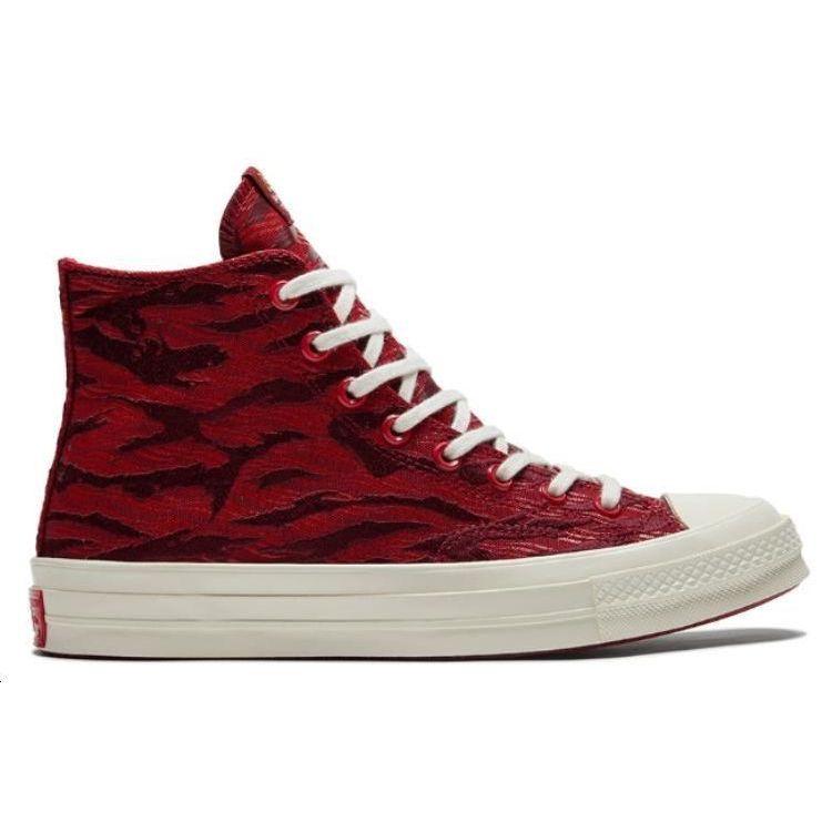Converse Chuck 70 High Čínský nový rok - Deep Bordeaux Unisex Tenisky Červená Ulička Univerzitní Červená 173126C