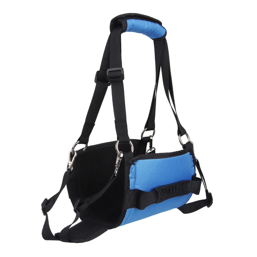 

Регулируемые ремни для помощи при ходьбе питомца Дышащая переноска-слинг для собаки Поддержка Слинг для восстановления Инвалид Blue L