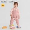 Balabala Baby Faux Lamb Fleece Winter Romper