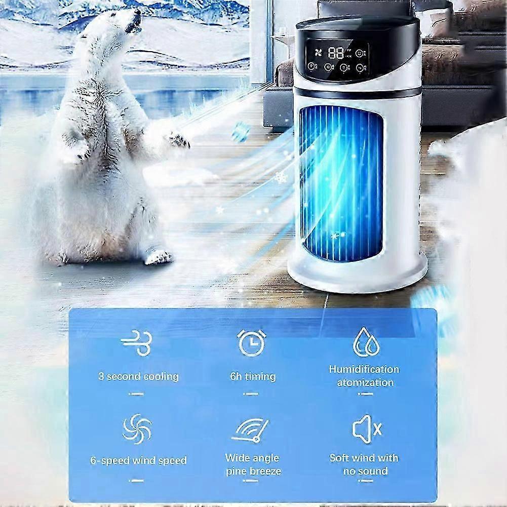 multifunctional small air cooler with fan mode