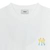New MLB New York Yankees SS25 T Shirt Unisex Ecru 3ATSX0453-50WHS